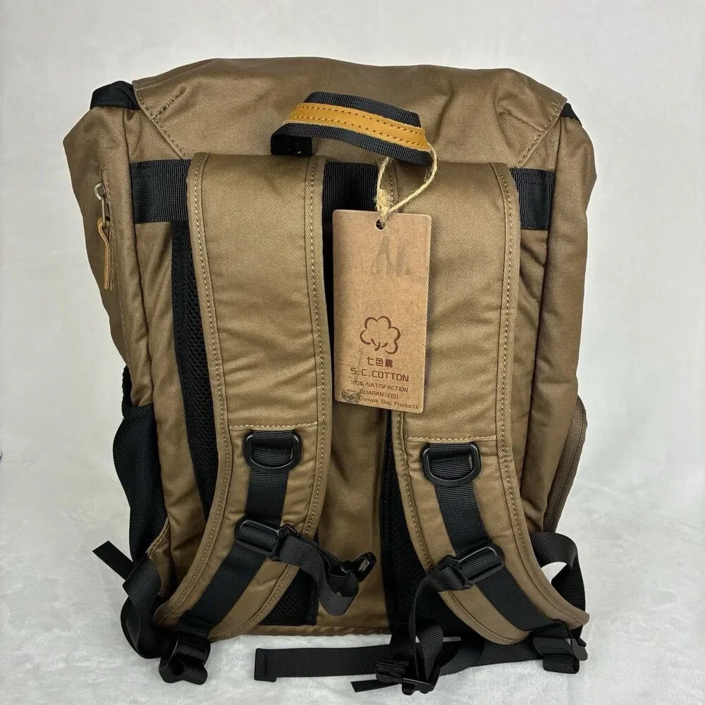 S. C. Cotton Tough Canvas Bag Products Camera Backpack